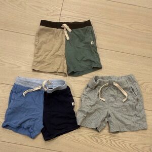 Boys 3T Gap Cotton Shorts Colorblock Bundle of 3